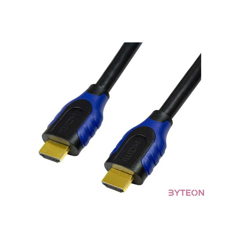 LogiLink HDMI 2.0 M,M video jelkábel 5m fekete