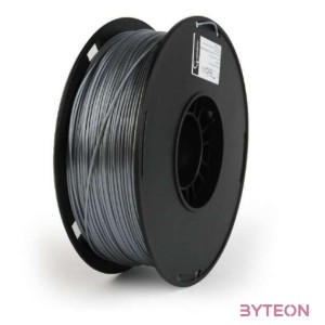 Filament Gembird PLA-plus Silver  1,75mm  1kg