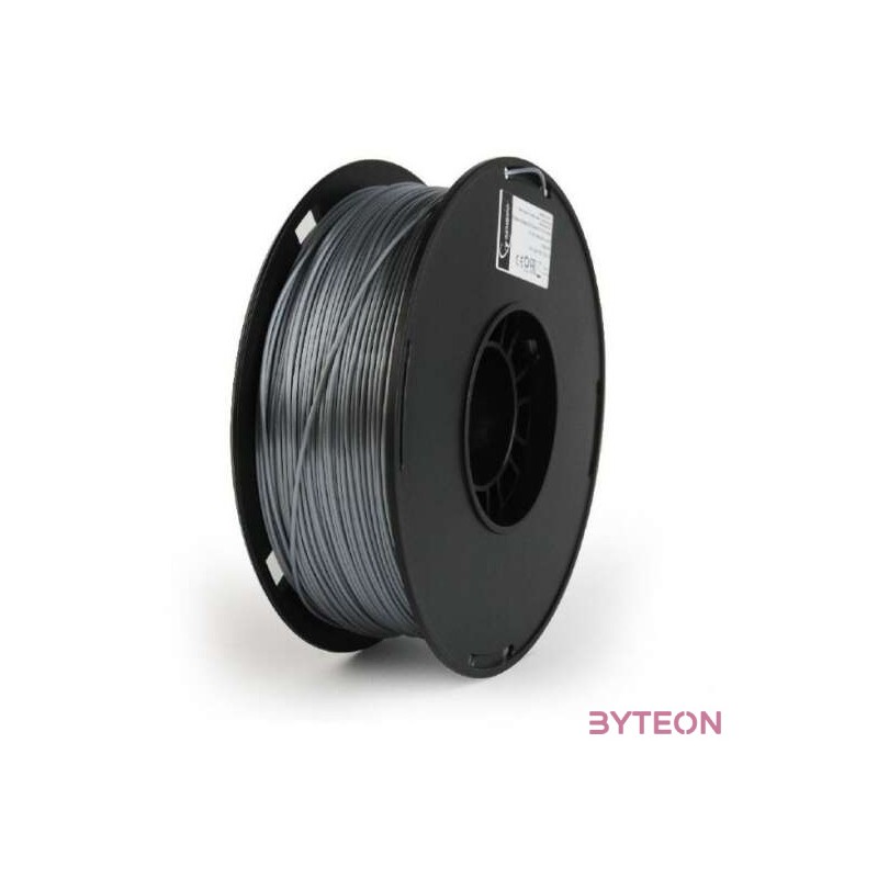 Filament Gembird PLA-plus Silver  1,75mm  1kg