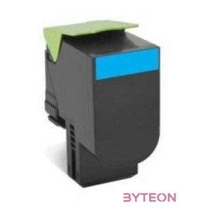 Lexmark 802HCE high capacity toner Cyan (3K) for CX410,510 MFP