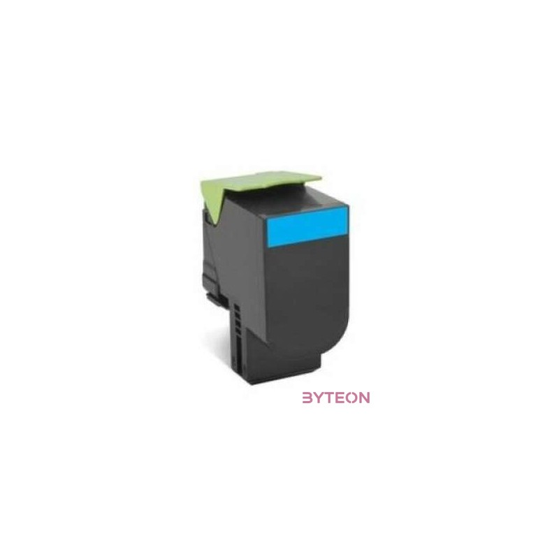 Lexmark 802HCE high capacity toner Cyan (3K) for CX410,510 MFP