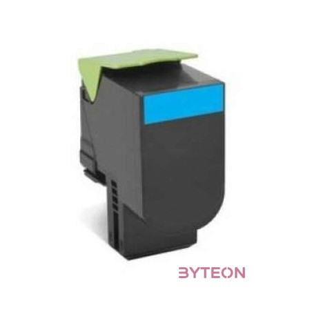 Lexmark 802HCE high capacity toner Cyan (3K) for CX410,510 MFP