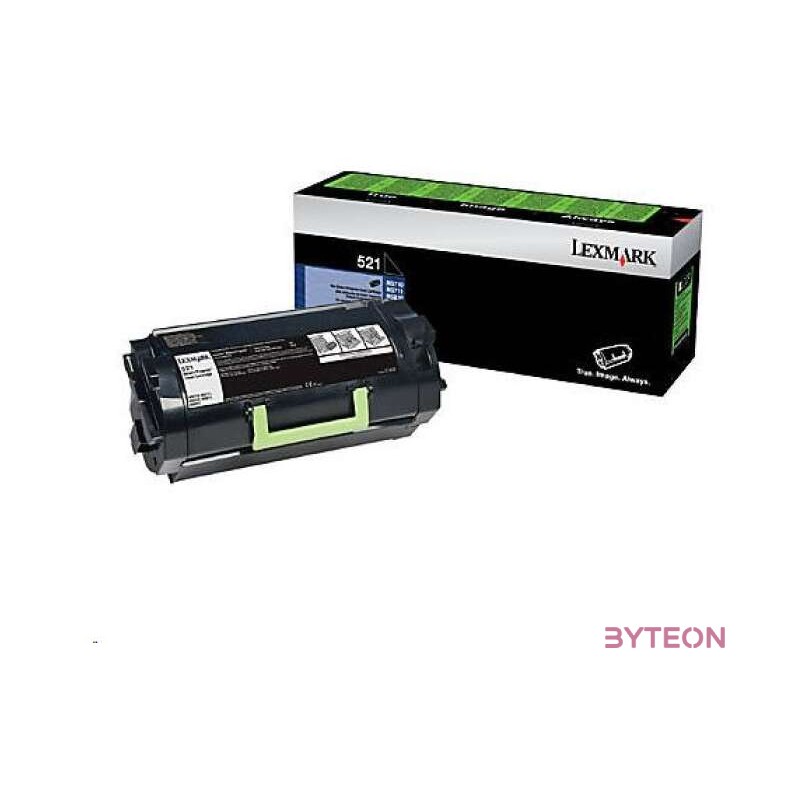 Lexmark Extra High Capacity toner fekete