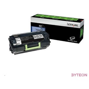 Lexmark Extra High Capacity toner fekete