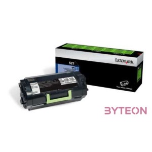 Lexmark Extra High Capacity toner ciánkék