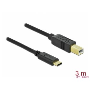 Delock USB 2.0 kábel Type-C a B-típusú 3 m