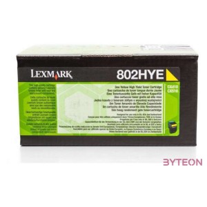 Lexmark 80C2HYE high capacity toner Yellow (3K) for CX410,510 MFP