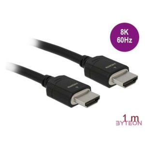 Delock Nagy sebességu HDMI kábel 48 Gbps 8K 60 Hz 1 m