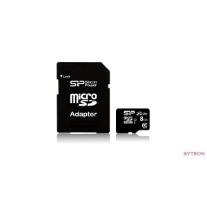Silicon Power microSDHC 8GB Elite (Class10, UHS-1)