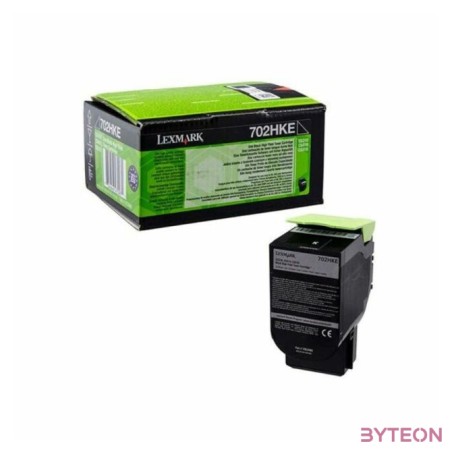 Lexmark 702HKE high capacity toner Black (4K) for CS3,4,5xx printer
