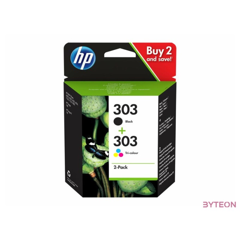 HP 303 INK CARTRIDGE COMBO 2-PACK tintapatron