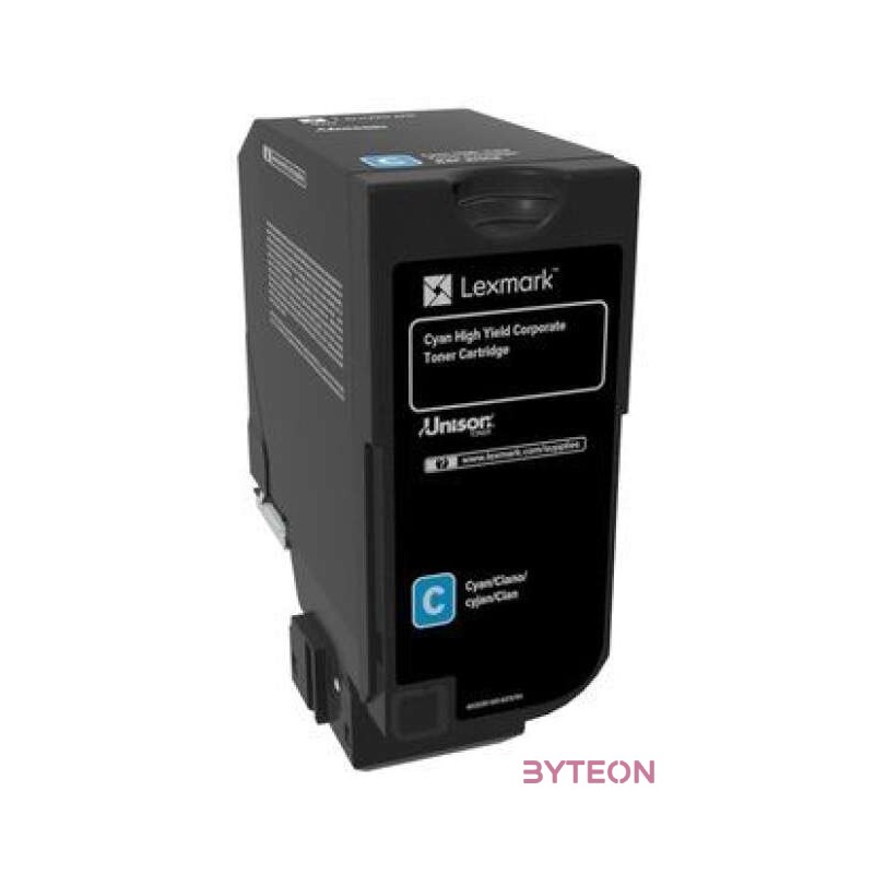 Lexmark CX725 extra large capacity toner Cyan (16K)