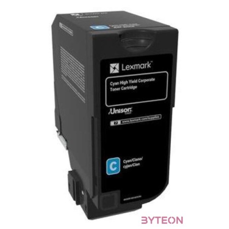 Lexmark CX725 extra large capacity toner Cyan (16K)