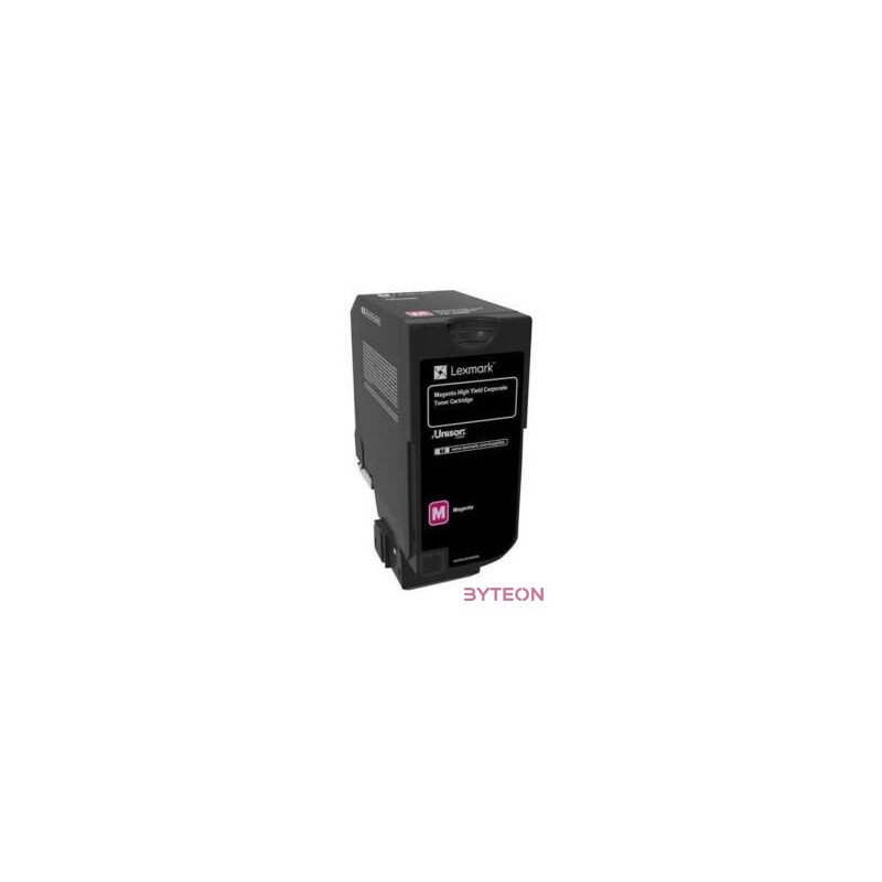 Toner  Lexmark 74C2HME magenta  12 000 pgs  CS725de , CS725dte