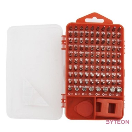 Gembird precíziós bit készlet 108db-os