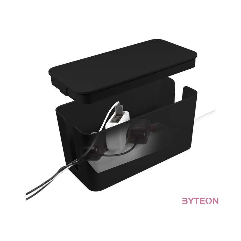 LOGILINK - Cable Box, 235x115x120mm, Black