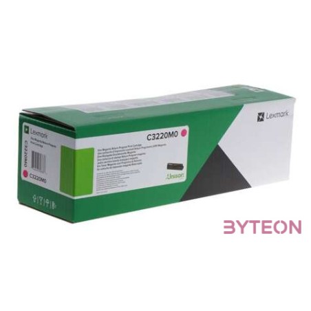 Lexmark C3220M0 Return Programme Print Cartridge toner magenta