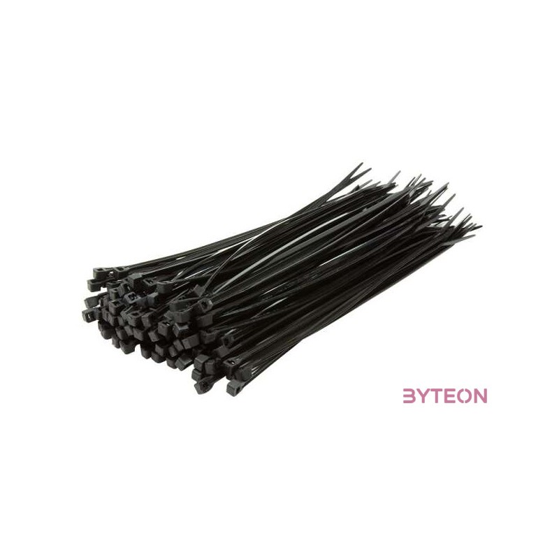 LOGILINK - kábelszorító szett, 100 db., 10cm black