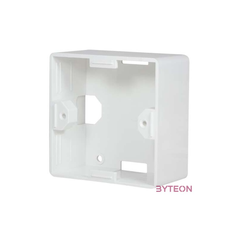 LogiLink Outlet Surface Mounting Box for Faceplates, pure white