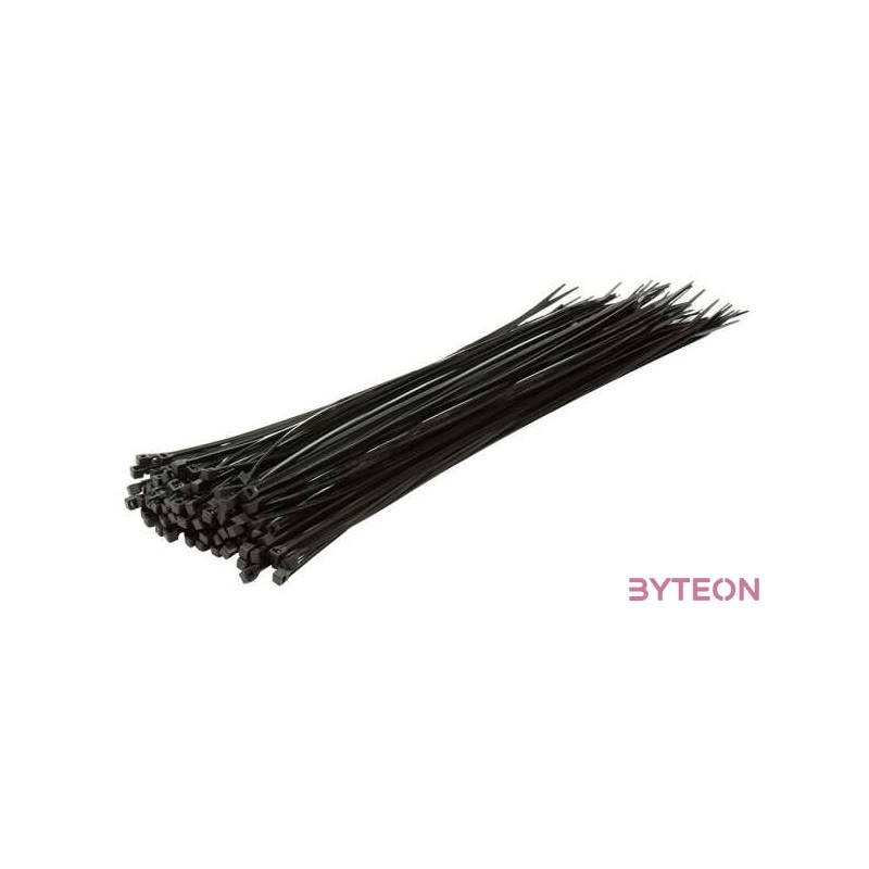 LOGILINK - kábelszorító szett, 100 db., 40cm, black