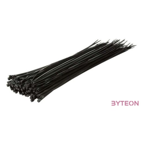 LOGILINK - kábelszorító szett, 100 db., 40cm, black