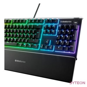 Steelseries Apex 3 USB cseppálló angol gaming billentyűzet fekete