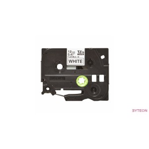 Brother TZE-FX231 (12mm, 8m) flexibilis szalag - Fehér