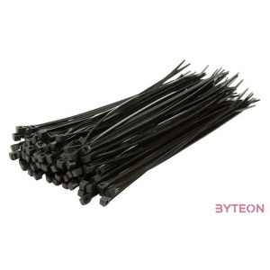 LOGILINK - kábelszorító szett, 100 db., 15cm, black