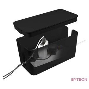 LOGILINK - Cable Box, 235x115x120mm, Black