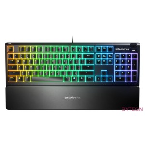 Steelseries Apex 3 USB cseppálló angol gaming billentyűzet fekete