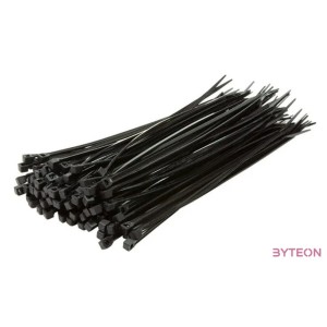 LOGILINK - kábelszorító szett, 100 db., 20cm, black