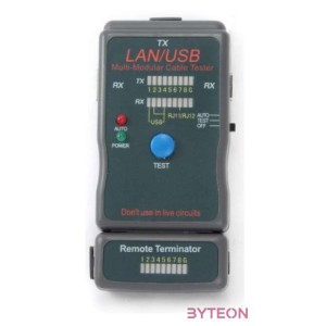 Gembird kábelteszter