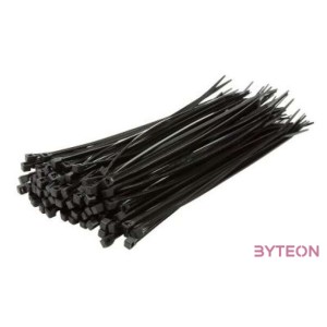 LOGILINK - kábelszorító szett, 100 db., 15cm, black