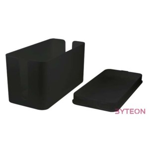 LOGILINK - Cable Box, 235x115x120mm, Black
