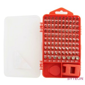 Gembird precíziós bit készlet 108db-os