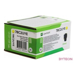 Lexmark Ultra High Capacity toner sárga