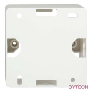 LogiLink Outlet Surface Mounting Box for Faceplates, pure white