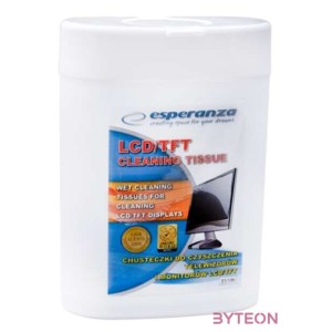 Esperanza LCD,TFT nedves tisztítókendo (100db)