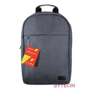 Canyon CNE-CBP5DB4 Super Slim Minimalistic 15,6 poliészter notebook hátizsák szürke