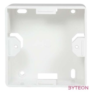 LogiLink Outlet Surface Mounting Box for Faceplates, pure white