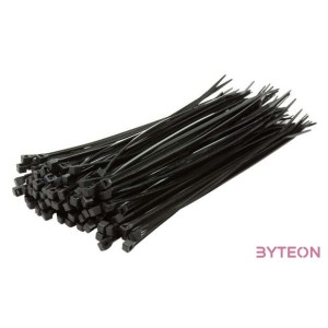 LOGILINK - kábelszorító szett, 100 db., 15cm, black