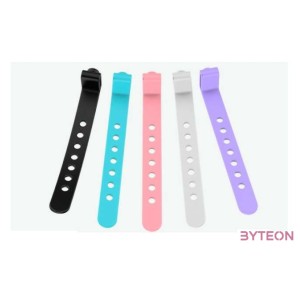 Delock Szilikon kábelkötegelo újrahasznosítható 10 darabos csomagban választható színekben