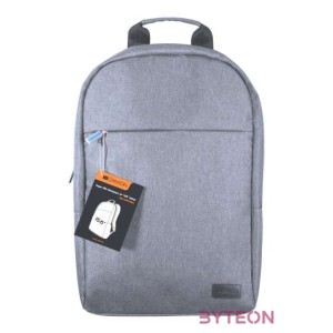 Canyon CNE-CBP5DB4 Super Slim Minimalistic 15,6 poliészter notebook hátizsák szürke