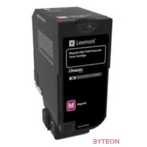 Toner  Lexmark 74C2HME magenta  12 000 pgs  CS725de , CS725dte