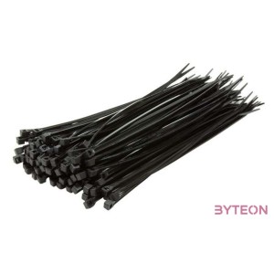 LOGILINK - kábelszorító szett, 100 db., 20cm, black