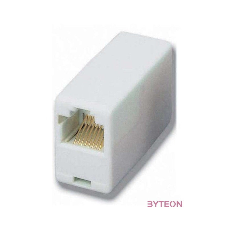 Equip Toldó - 121252 (UTP, RJ45-RJ45, aranyozott, fehér)