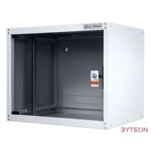 Legrand Rackszekrény - 19 különálló kivitel (16U,600x450x805, szürke,egyrekeszes, üvegajtós, készre szerelt, max.65 kg)