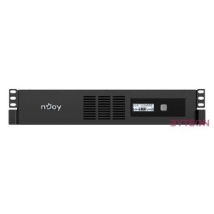 NJOY Szünetmentes 800VA - Code 800 (4 IEC C13, line-interaktív, USB menedzsment, szoftver, LCD kijelző, 2U rack)