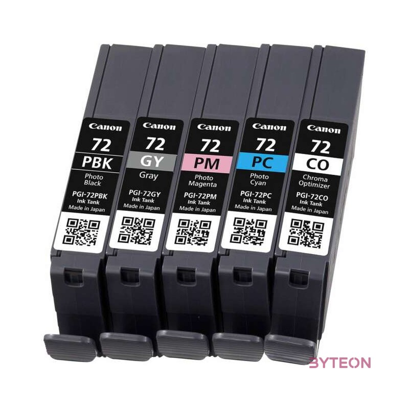 Canon PGI-72 multipack patron, PBK,GY,PM,PC,CO