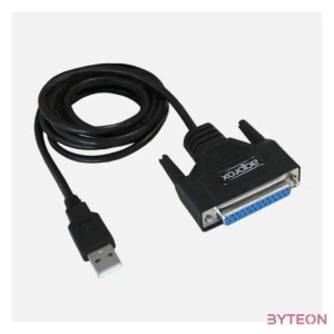 APPROX Kábel átalakító - USB2.0 to Párhuzamos (paraller) port adapter